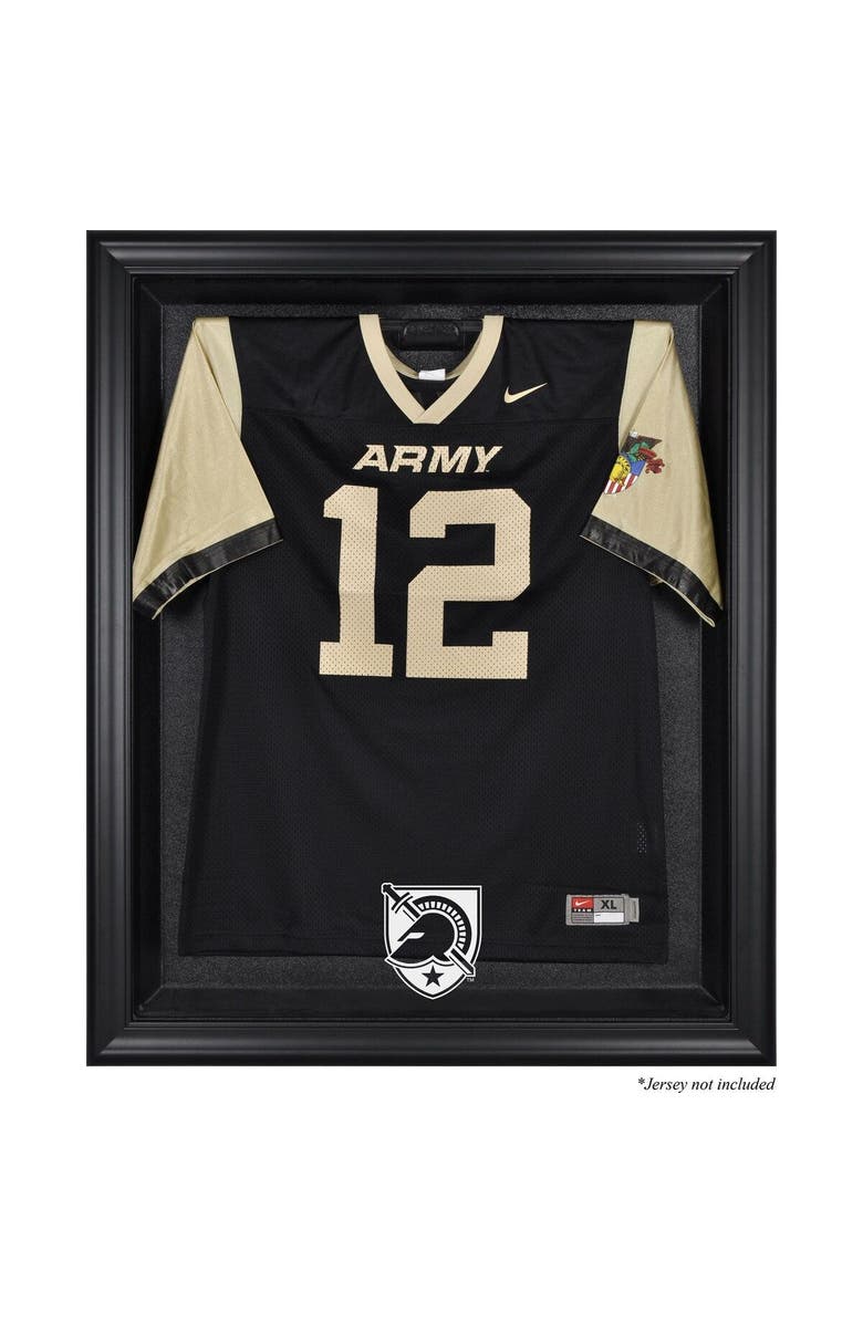 FANATICS AUTHENTIC Army Black Knights Black Framed (2015-Present Logo) Jersey Display Case, Main, color, 