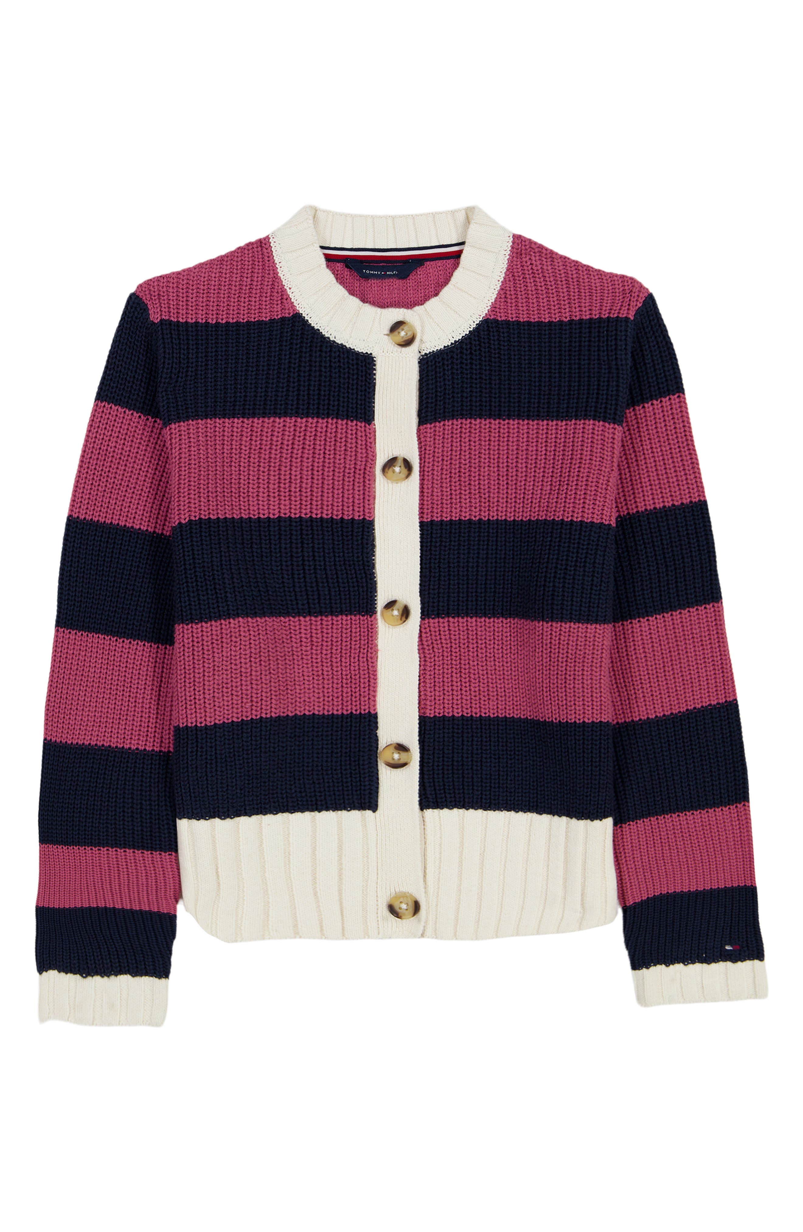 Kids' Rugby Stripe Cardigan