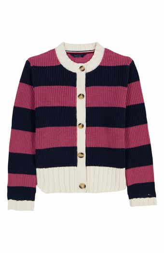 Kids' Rugby Stripe Cardigan