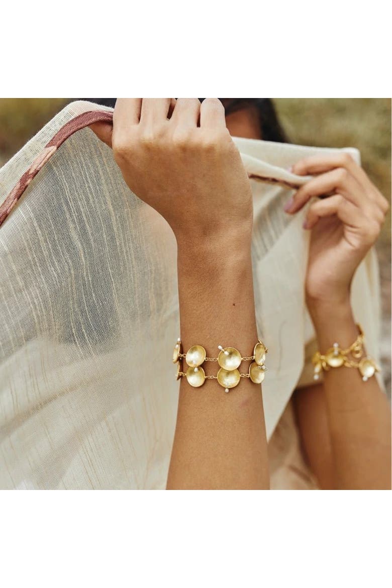 Vitr Bracelet, Alternate, color, Gold Plated