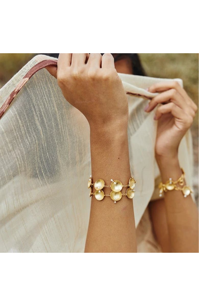 Dhwani Bansal VITR BRACELET, Alternate, color, Gold Plated