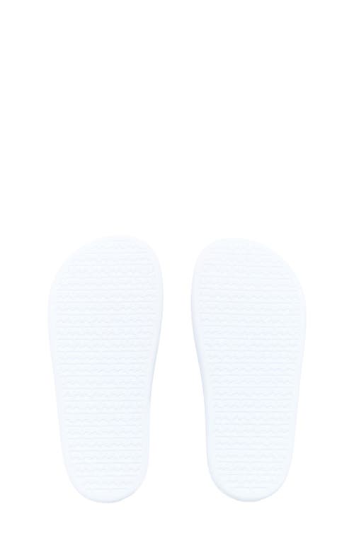 Billabong Kids' Malibu Recovery Slide Sandal In Bright White