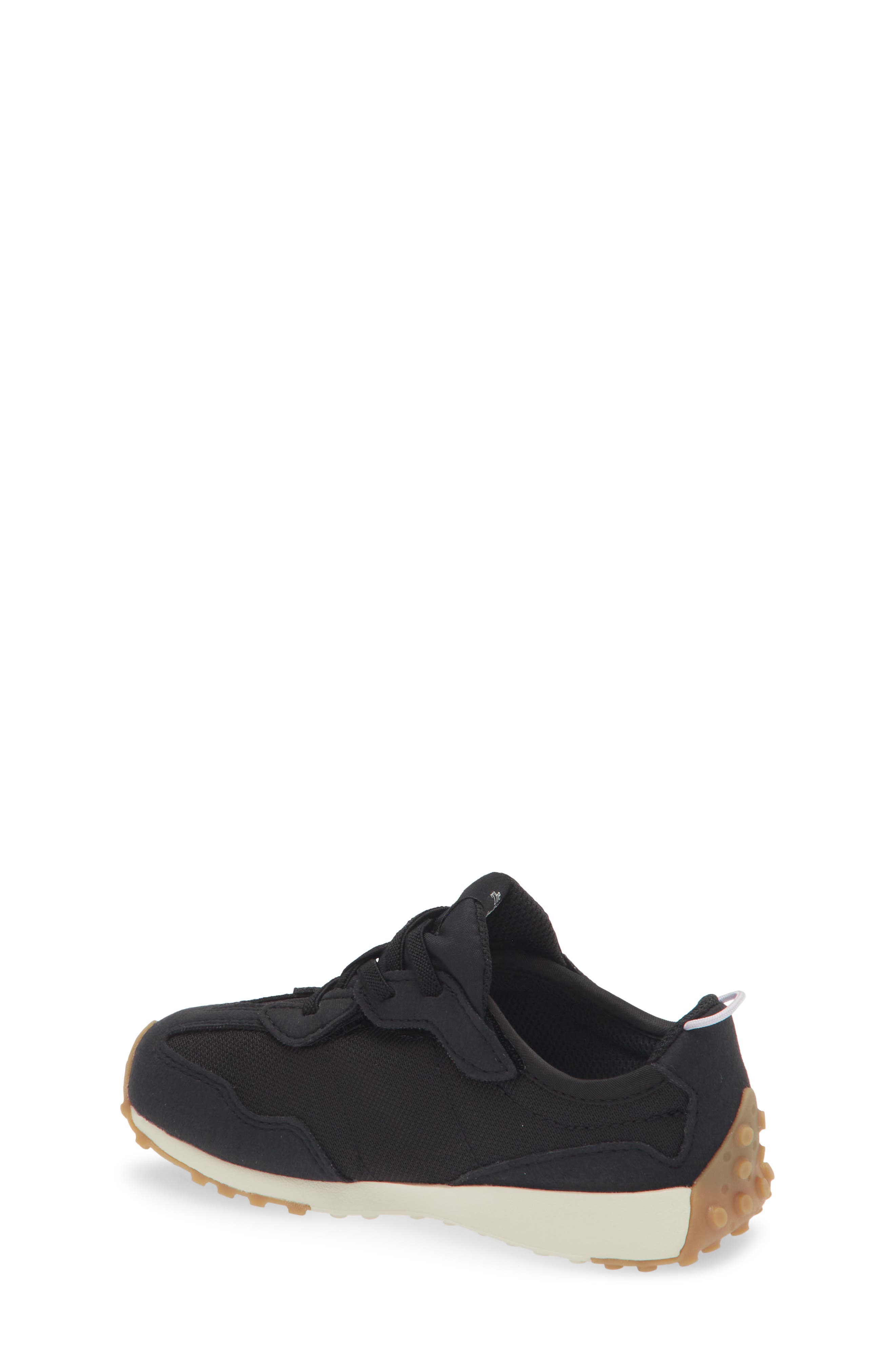 New Balance Kids' 327 Sneaker, Alternate, color, Black/ Bright Lavender