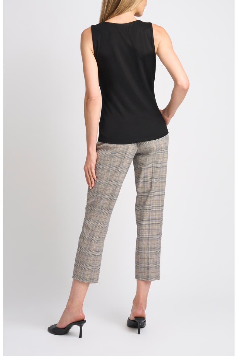 Scoop Neck Knit Tank, Alternate, color, RICH BLACK 060