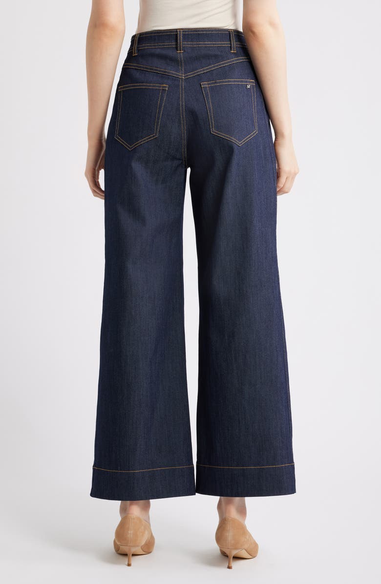 Cinq à Sept Betsy Wide Leg Jeans, Alternate, color, Indigo