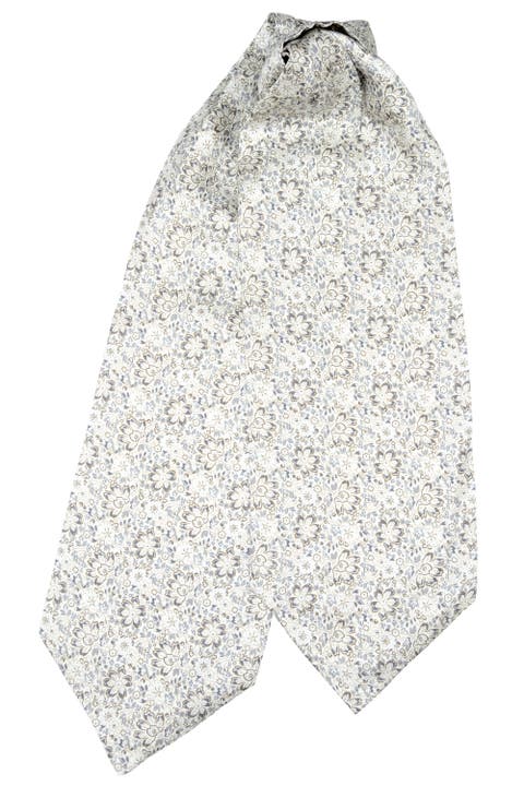 Salvadori - Silk Ascot Cravat Tie for Men