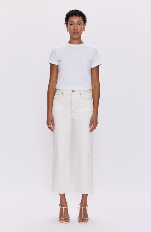 Pistola Cassie High Waist Crop Straight Leg Jeans