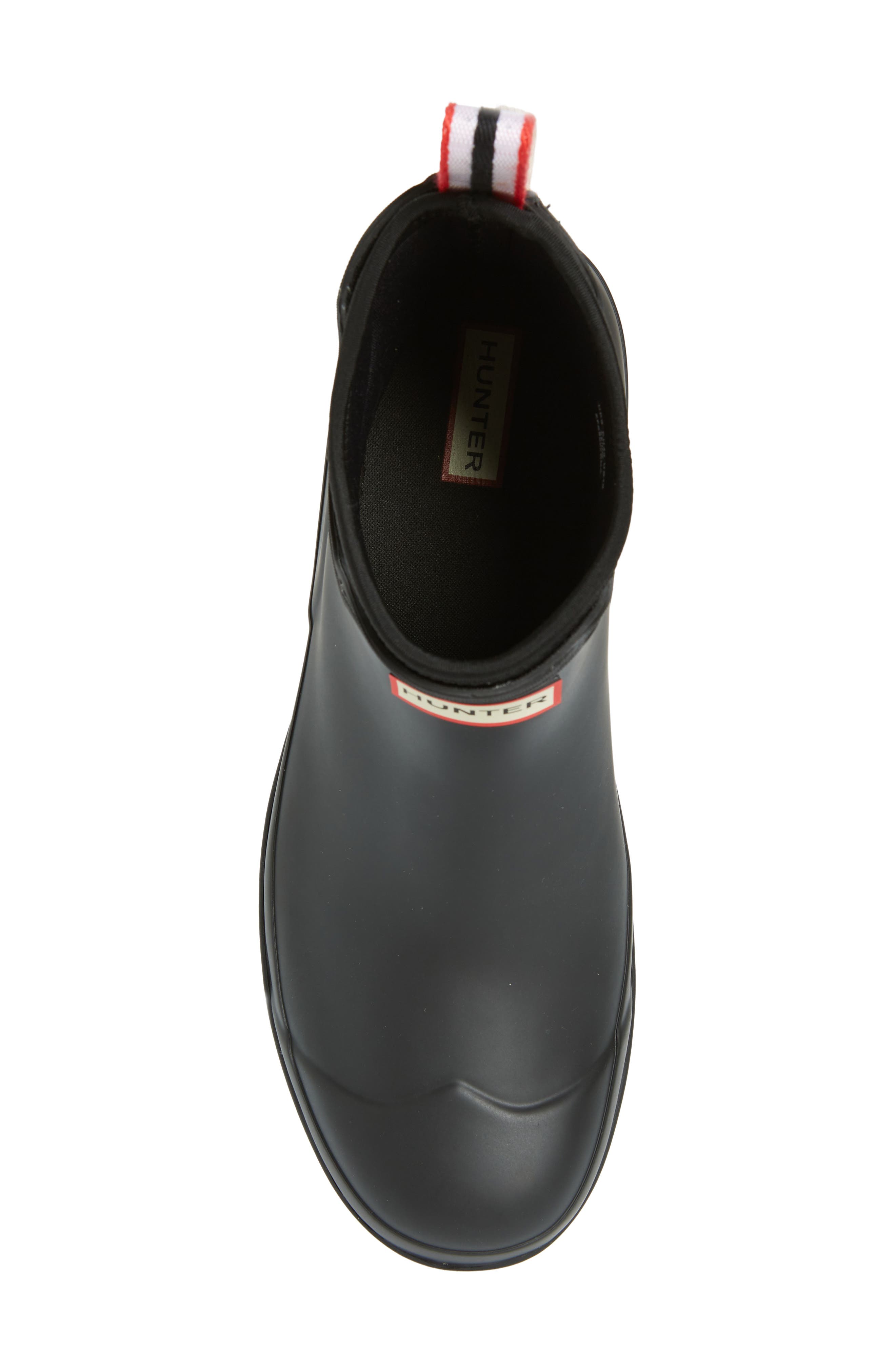 Hunter Neoprene Cuff Waterproof Chelsea Rain Boot, Alternate, color, 