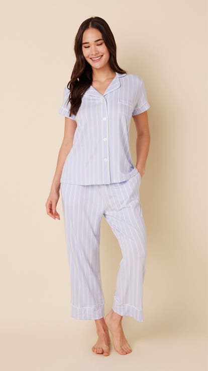 Pima Knit Capri Set