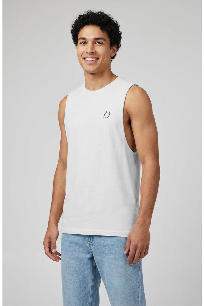 Ghost Lightweight Jersey Tank, Alternate, color, White