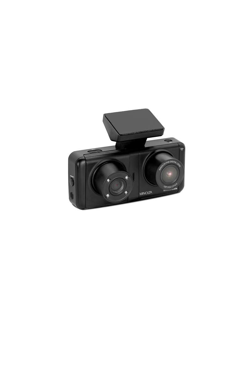 MNCD340WN 2View-2Ch 1080P Dash Cam, Alternate, color, Black