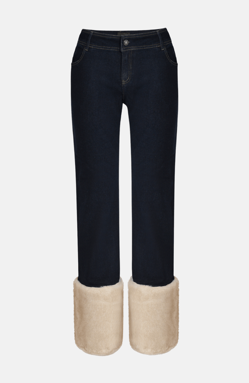 Ow Collection Desi Jeans In Blue