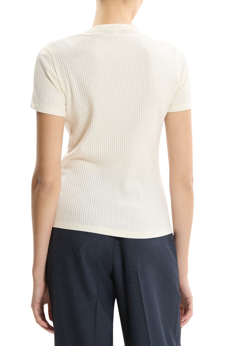 Shrunken Rib T-Shirt, Alternate, color, IVORY