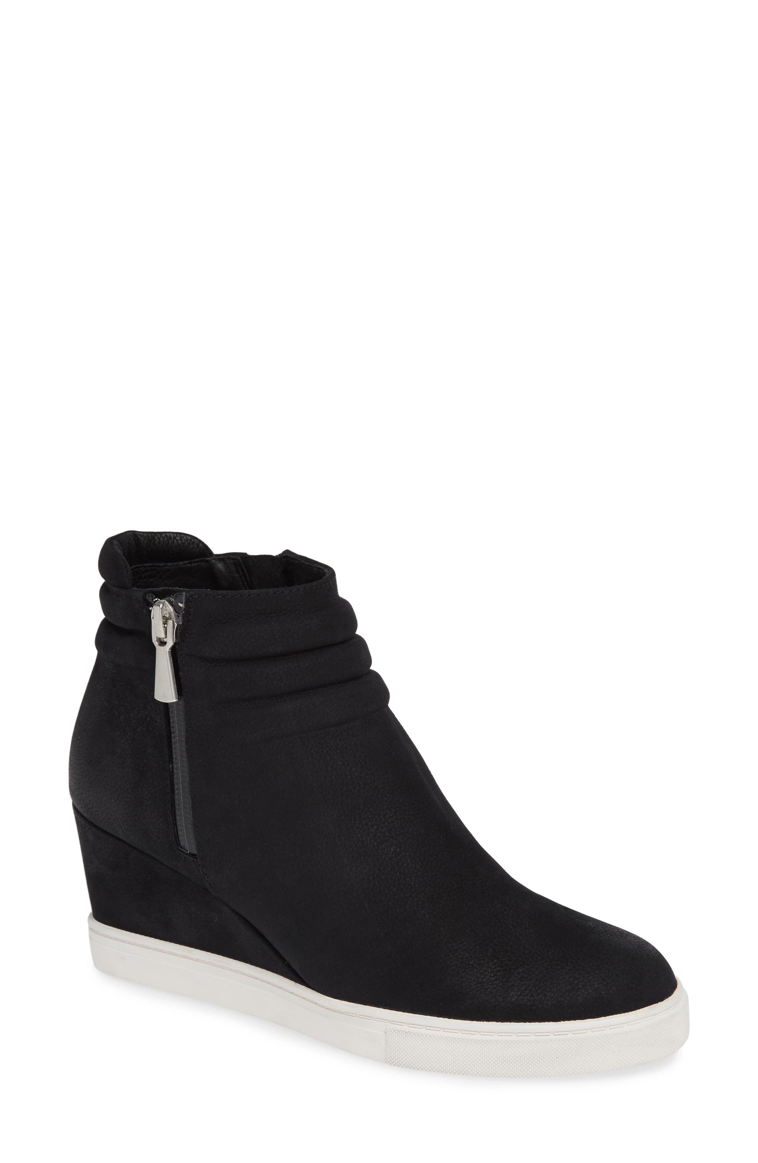 Linea Paolo Flo Waterproof Wedge Bootie, Main, color, 
