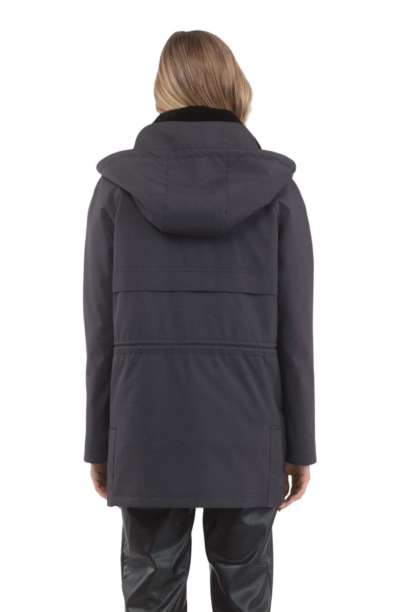 GORSKI Parka with Removable Hood And Vest, Alternate, color, Anthracite/Black