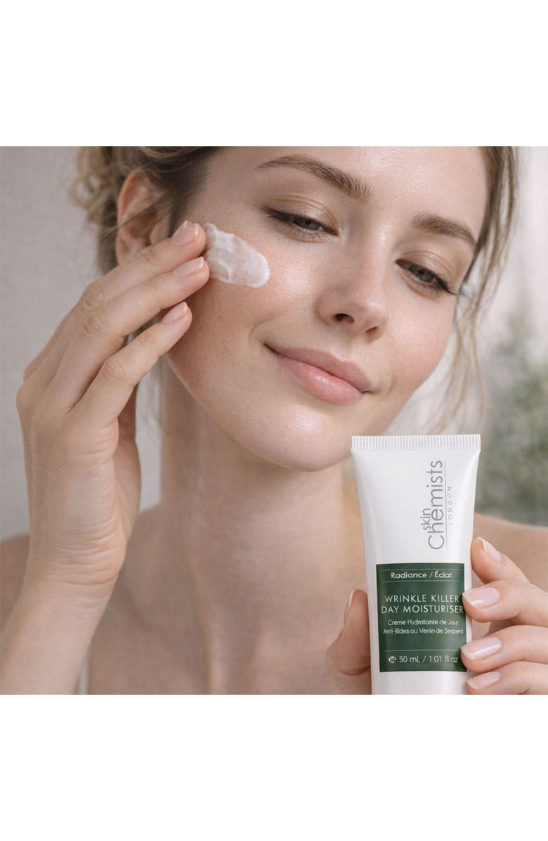 SKINCHEMISTS Wrinkle Killer Anti-Ageing Day Moisturiser 50ml, Alternate, color, White