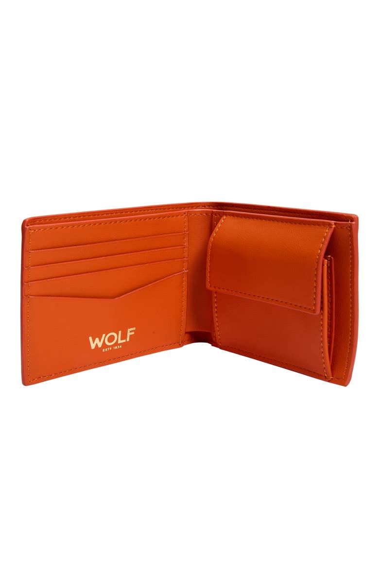 Signature Billfold and Coin, Alternate, color, Signature Orange