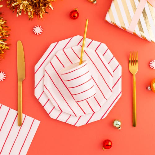 DAYDREAM SOCIETY DAYDREAM SOCIETY FRENCHIE STRIPED SMALL PLATES 