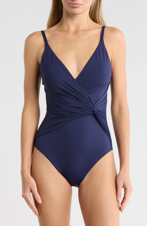 IG Asymmetric One-Piece Swimsuit