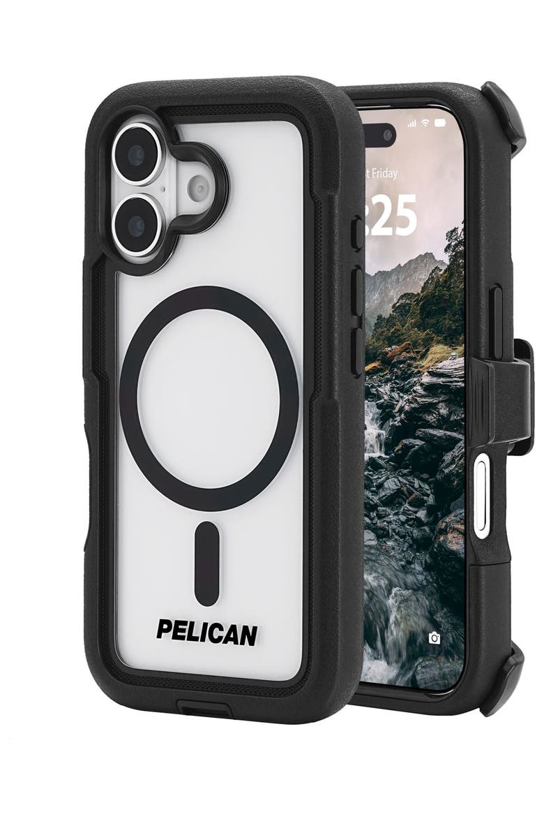 Voyager MagSafe Case with Holster for Apple iPhone 17, Main, color, Black Multicolor