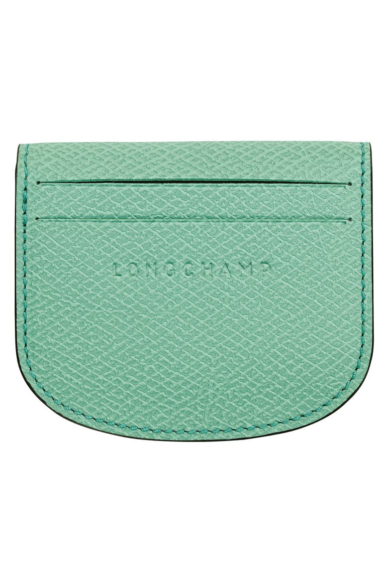 Epure Leather Card Case, Alternate, color, MINT