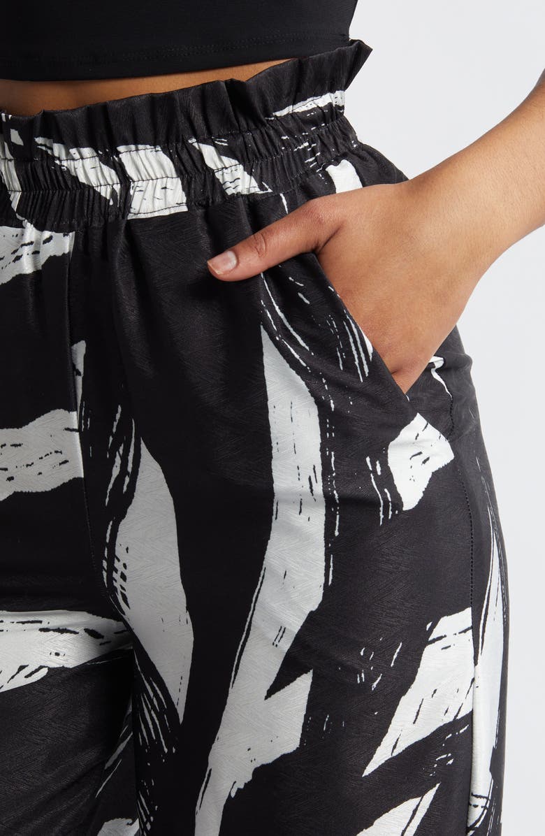 DIARRABLU Leer Suto Print Palazzo Pants, Alternate, color, 