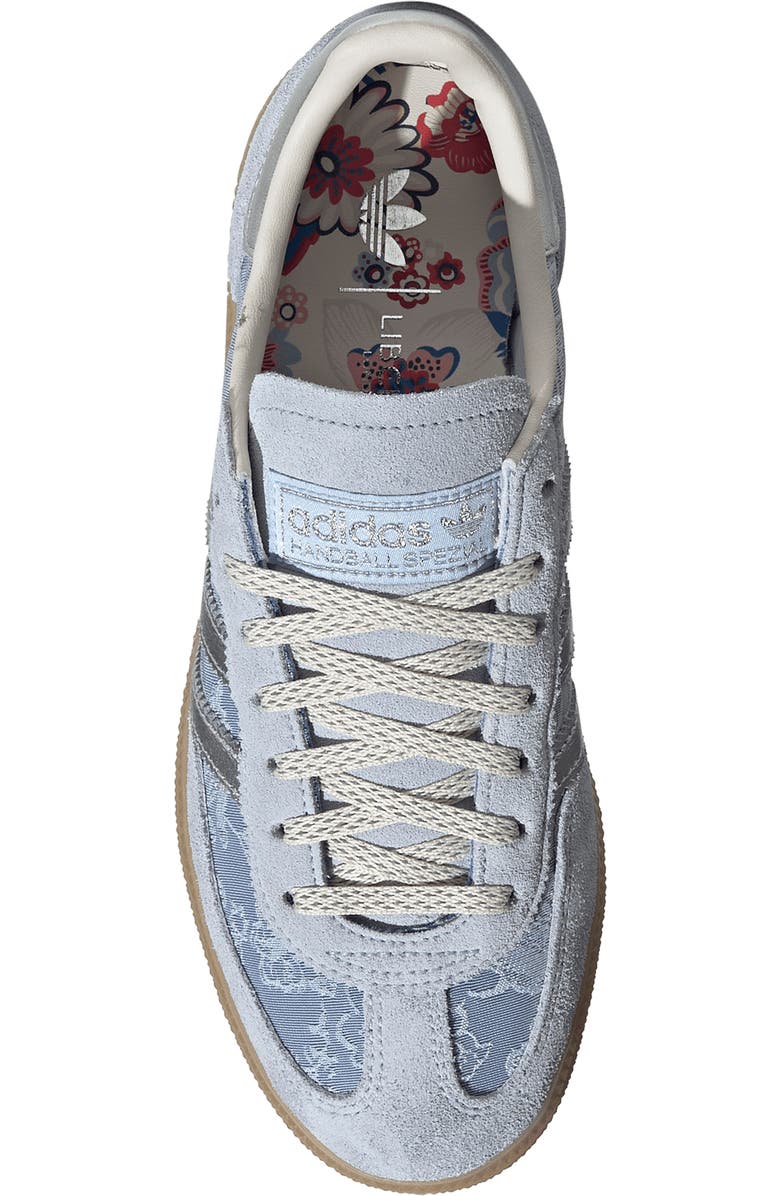 adidas Handball Spezial Sneaker, Alternate, color, Crystal Sky/ Silver/ White