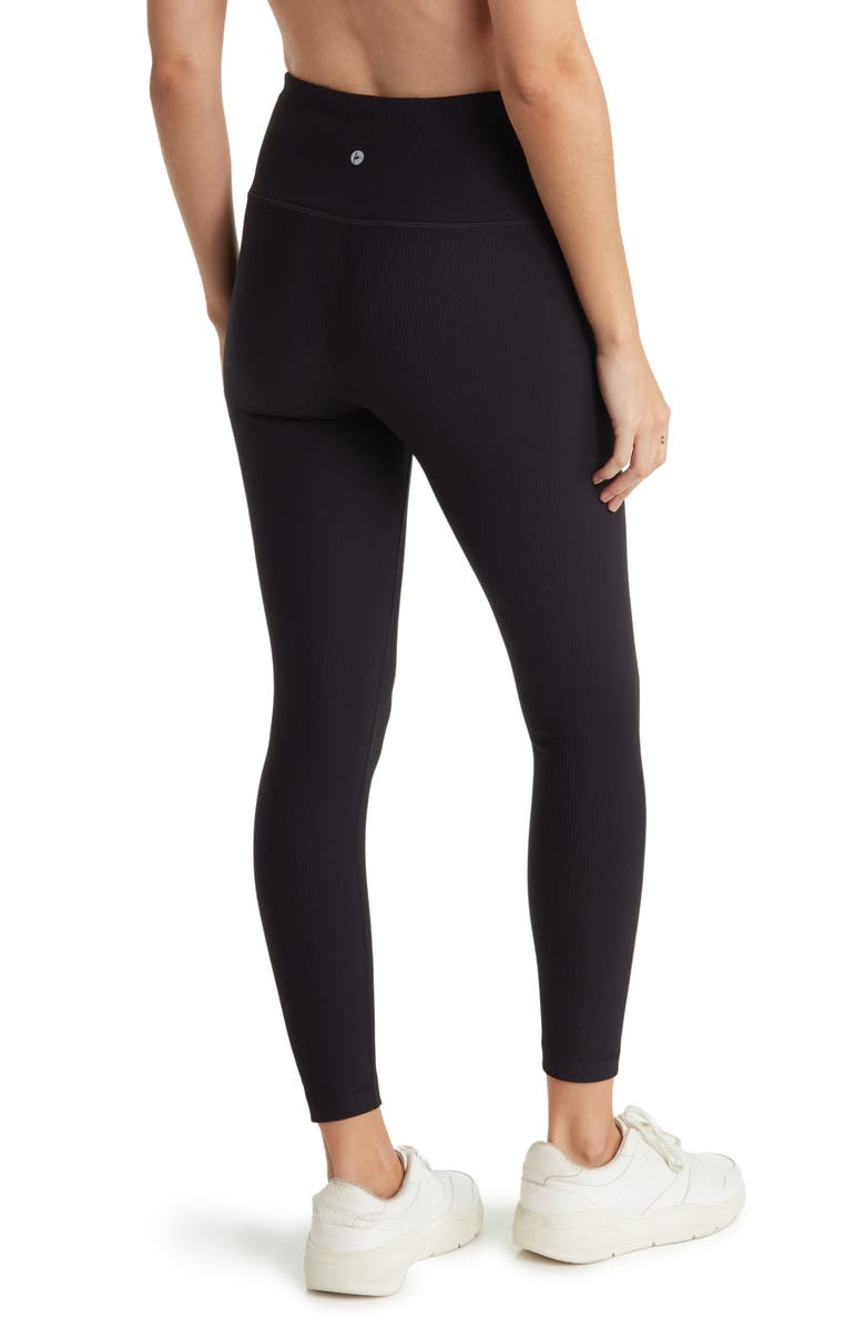 90 DEGREE BY REFLEX Interlink High Waist Cross Active Leggings, Alternate, color,