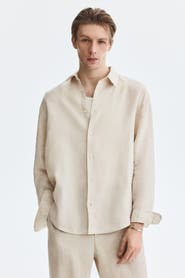 H&M Relaxed Fit Linen Shirt
