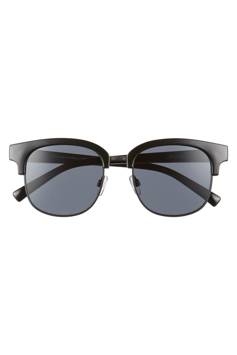 Recognition 53mm Sunglasses, Alternate, color, BLACK