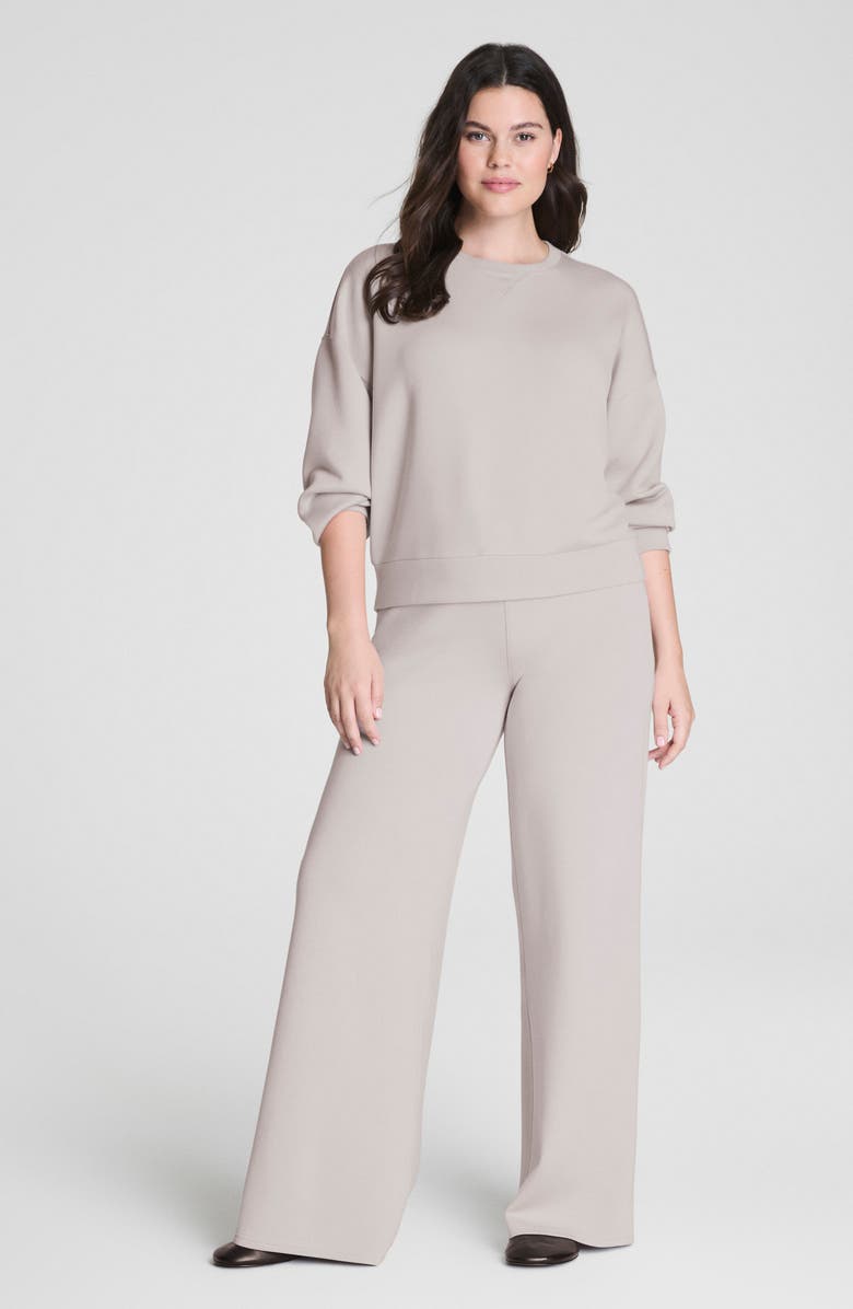 SPANX<sup>®</sup> AirEssentials Crewneck Sweatshirt, Alternate, color, French Grey