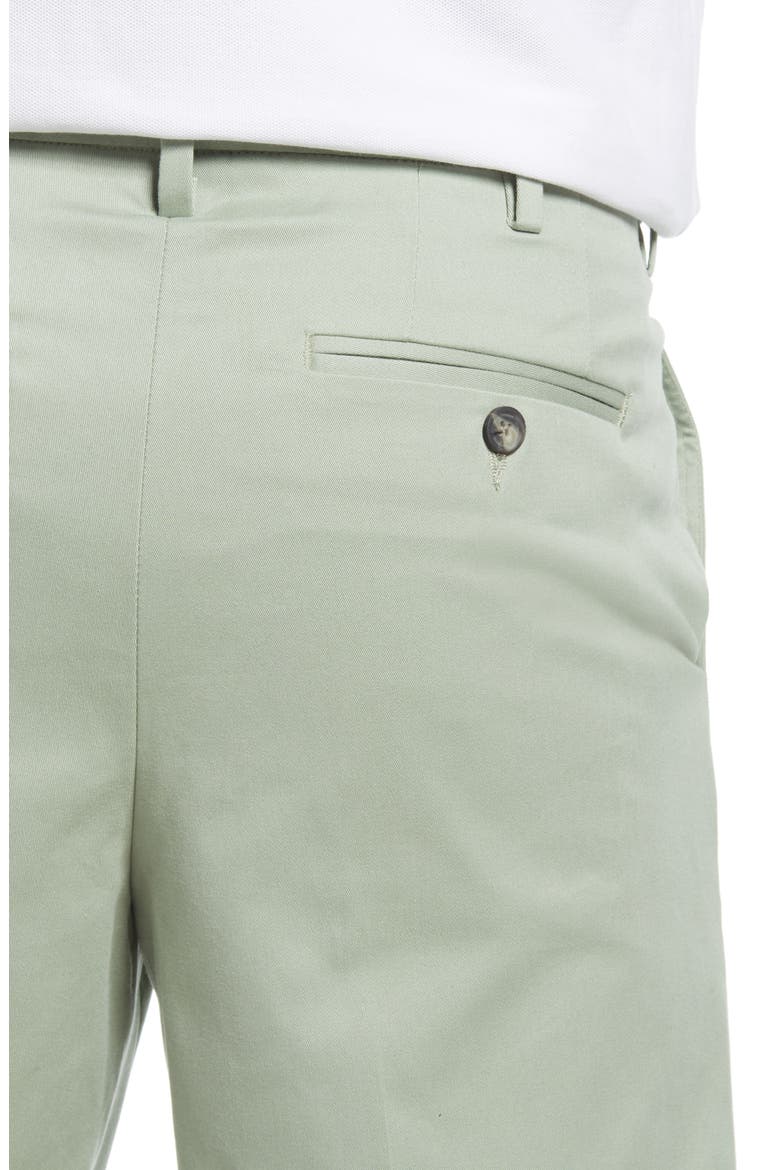Men's Classic Flat Front Chino Shorts, Alternate, color, SAGE