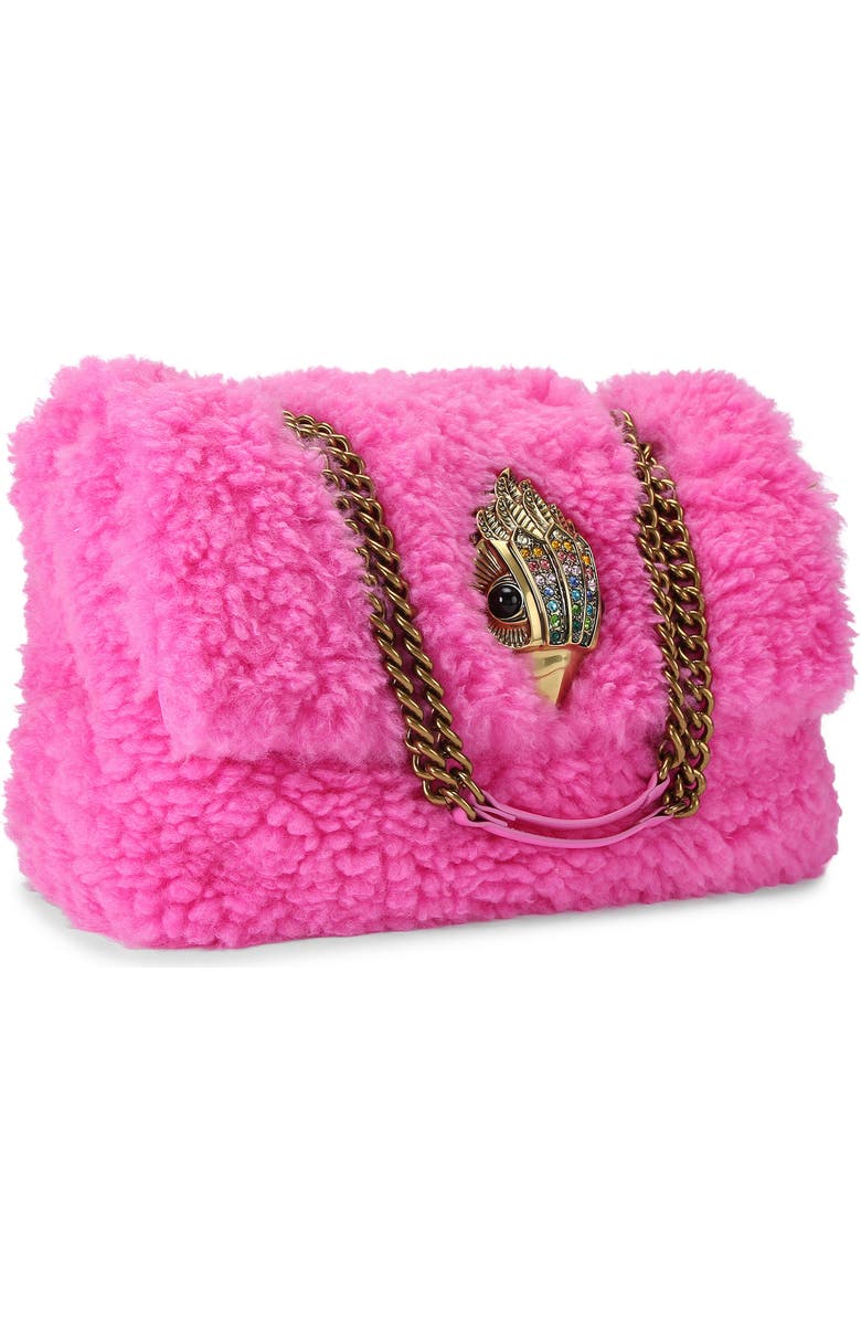 Kurt Geiger London Large Kensington Faux Fur Shoulder Bag, Alternate, color,