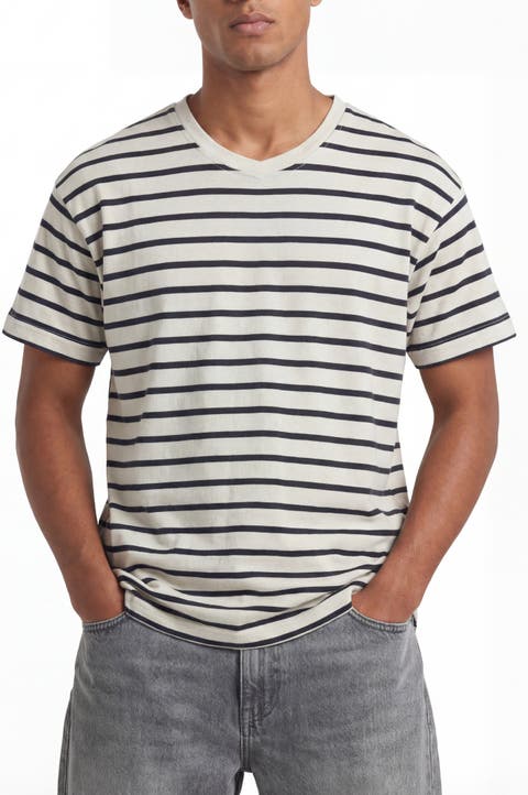 S&G Cotton Classic Stripe T-Shirt