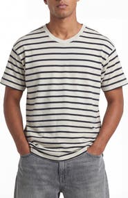 Solomon & Sage S&G Cotton Classic Stripe T-Shirt