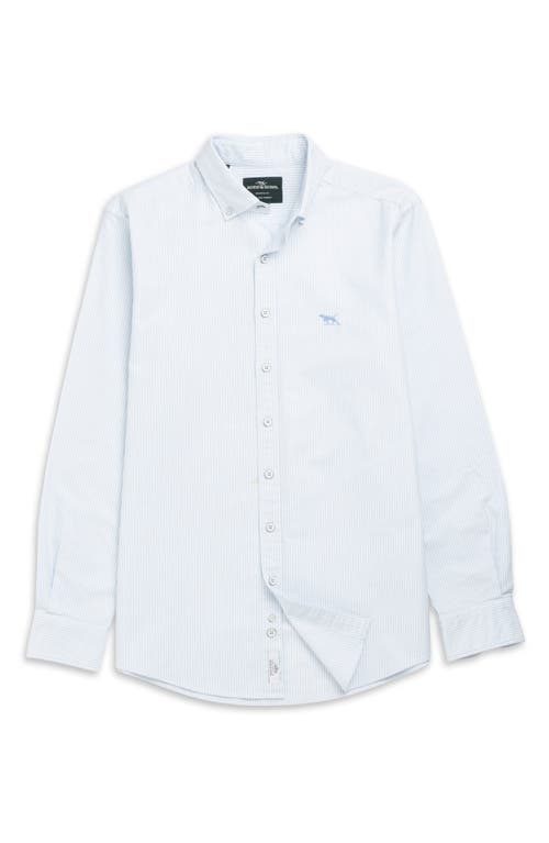 Rodd & Gunn South Island Stripe Button-up Shirt In Capri