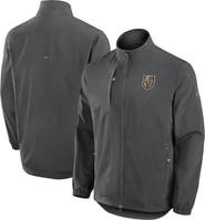 FANATICS Men's Fanatics Gray Vegas Golden Knights Authentic Pro Rink Coaches Full-Zip Jacket
