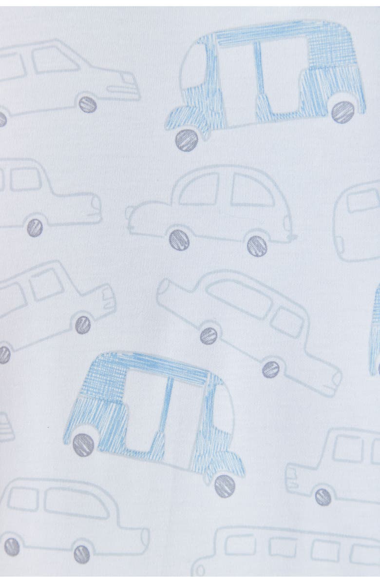 Babycottons Premium Peruvian Pima Cotton Tuc Snug Fit Zip Footed Pajama for Infant, Alternate, color, 