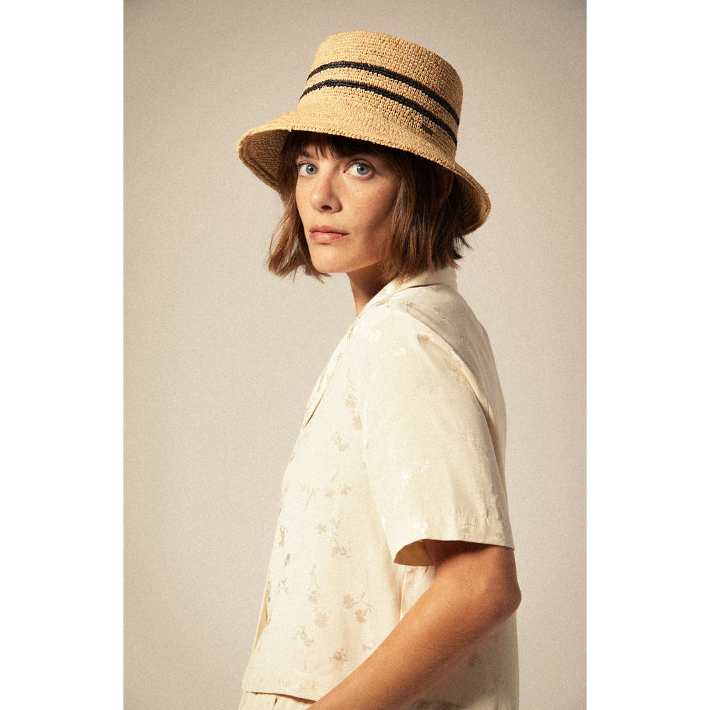 Brixton Floral Jacquard Camp Shirt In Whitecap Floral Jacquard