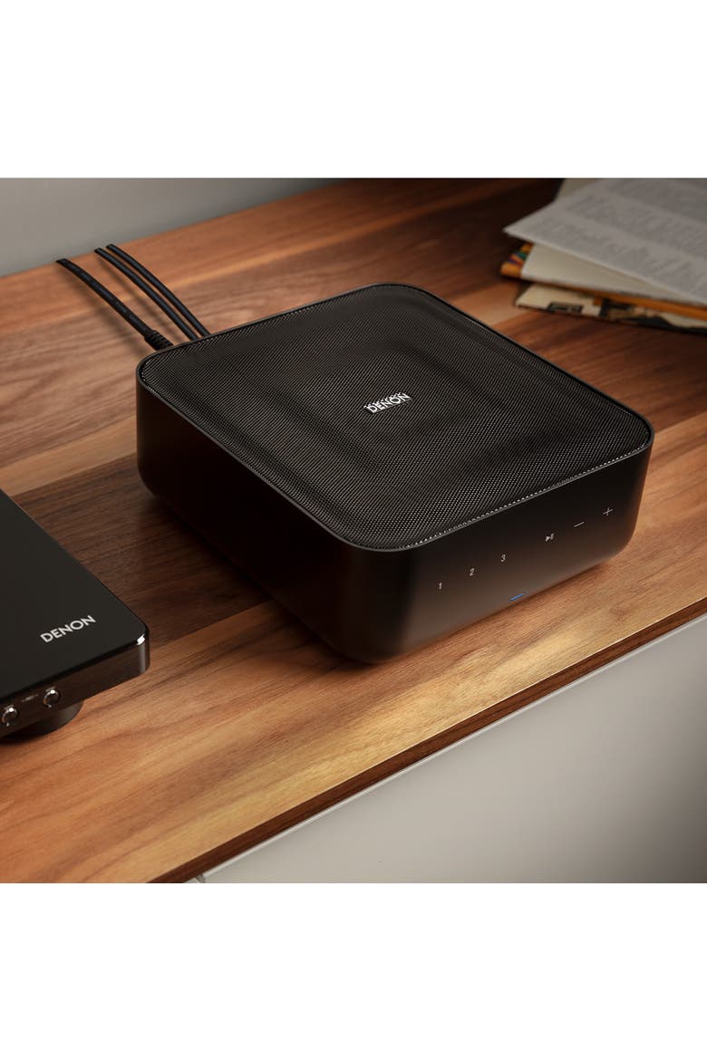 Home Amp Compact Wireless Streaming Amplifier with HEOS Built-in, Alternate, color, Black