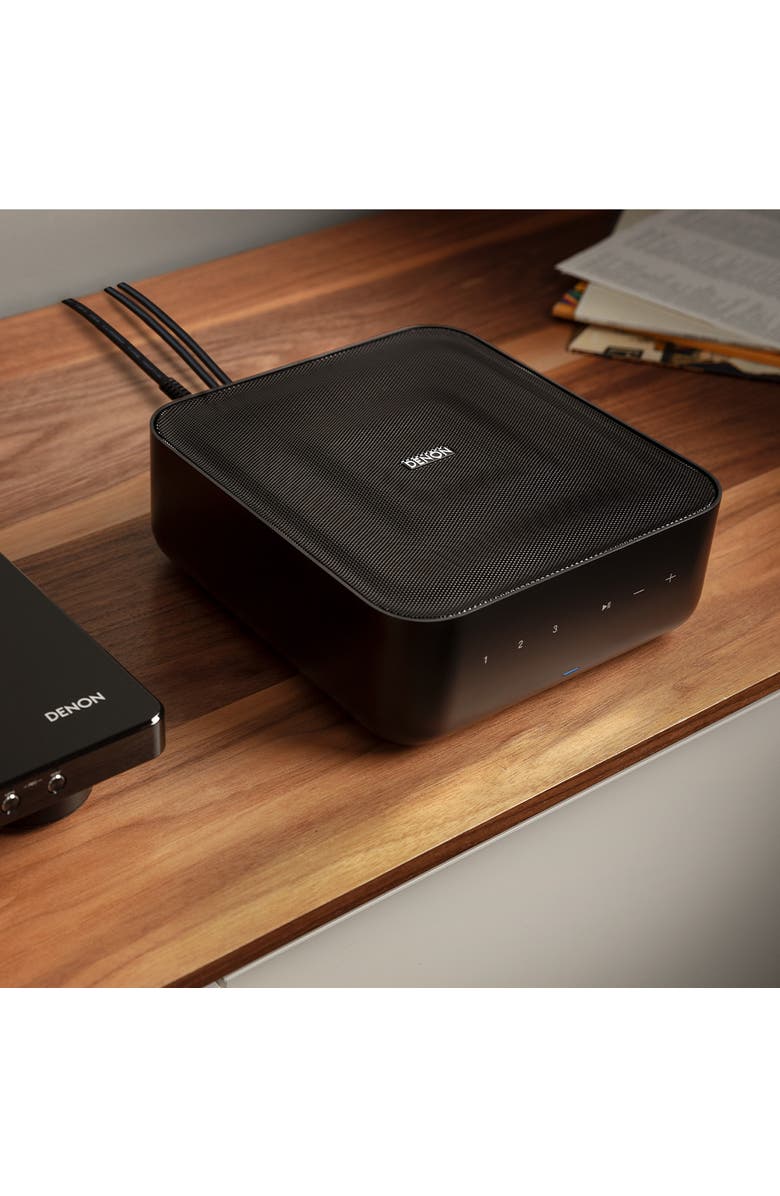 Denon Home Amp Compact Wireless Streaming Amplifier with HEOS Built-in, Alternate, color, Black