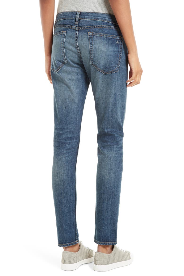 The Dre Slim Boyfriend Jeans, Alternate, color, BARD