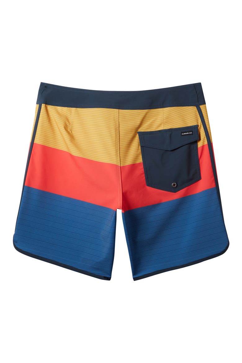 Surfsilk Tijuana Board Shorts, Alternate, color, CAYENNE