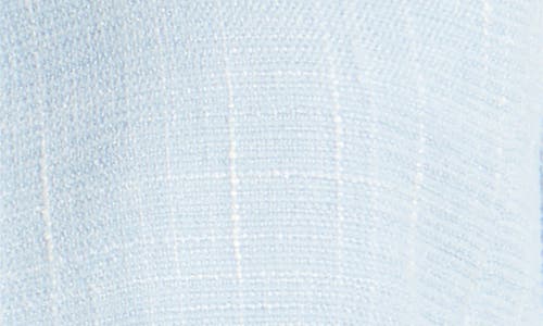 Tahari Asl Bouclé Crop Jacket In Ice Blue