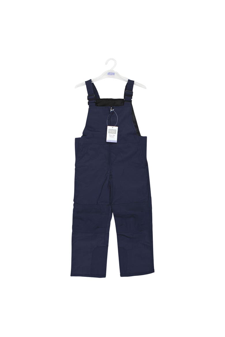 Snow Bib Overalls, Alternate, color, Solid Navy