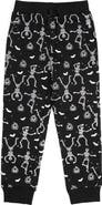 Sweet Wink Glow In The Dark Silly Skelly Halloween Jogger