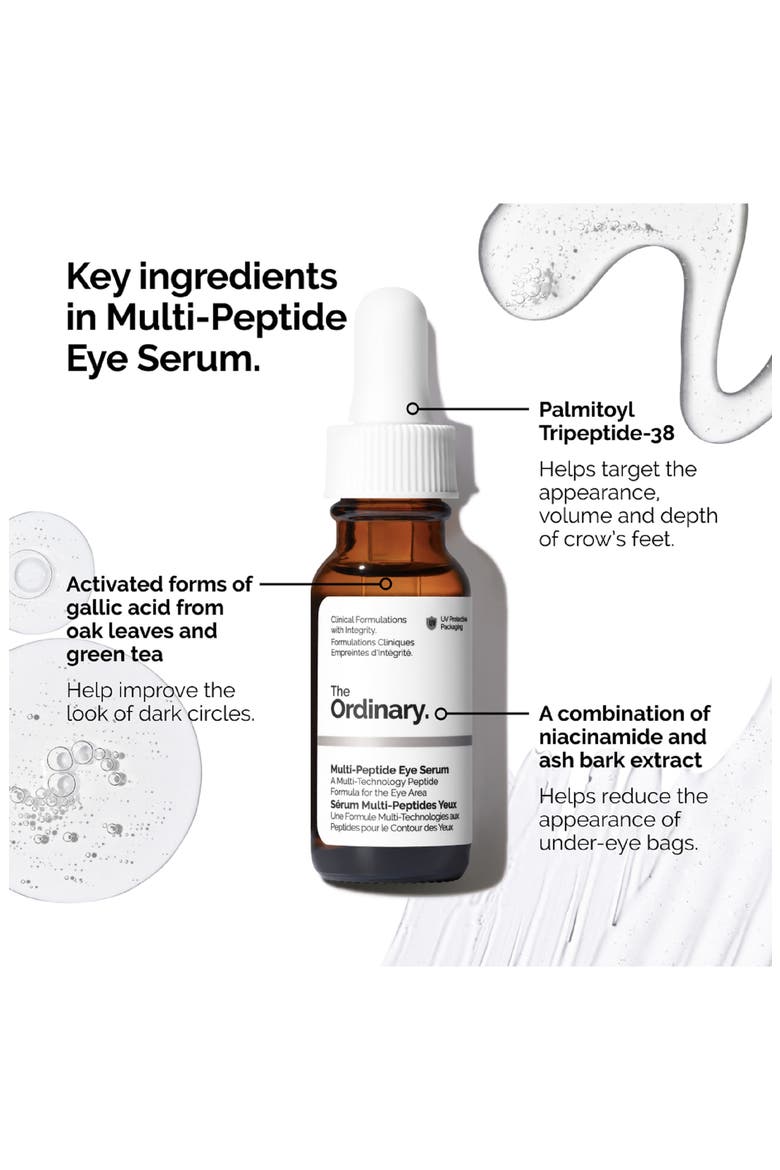 Multi-Peptide Eye Serum for Wrinkles and Crow's Feet, Alternate, color, NO COLOR