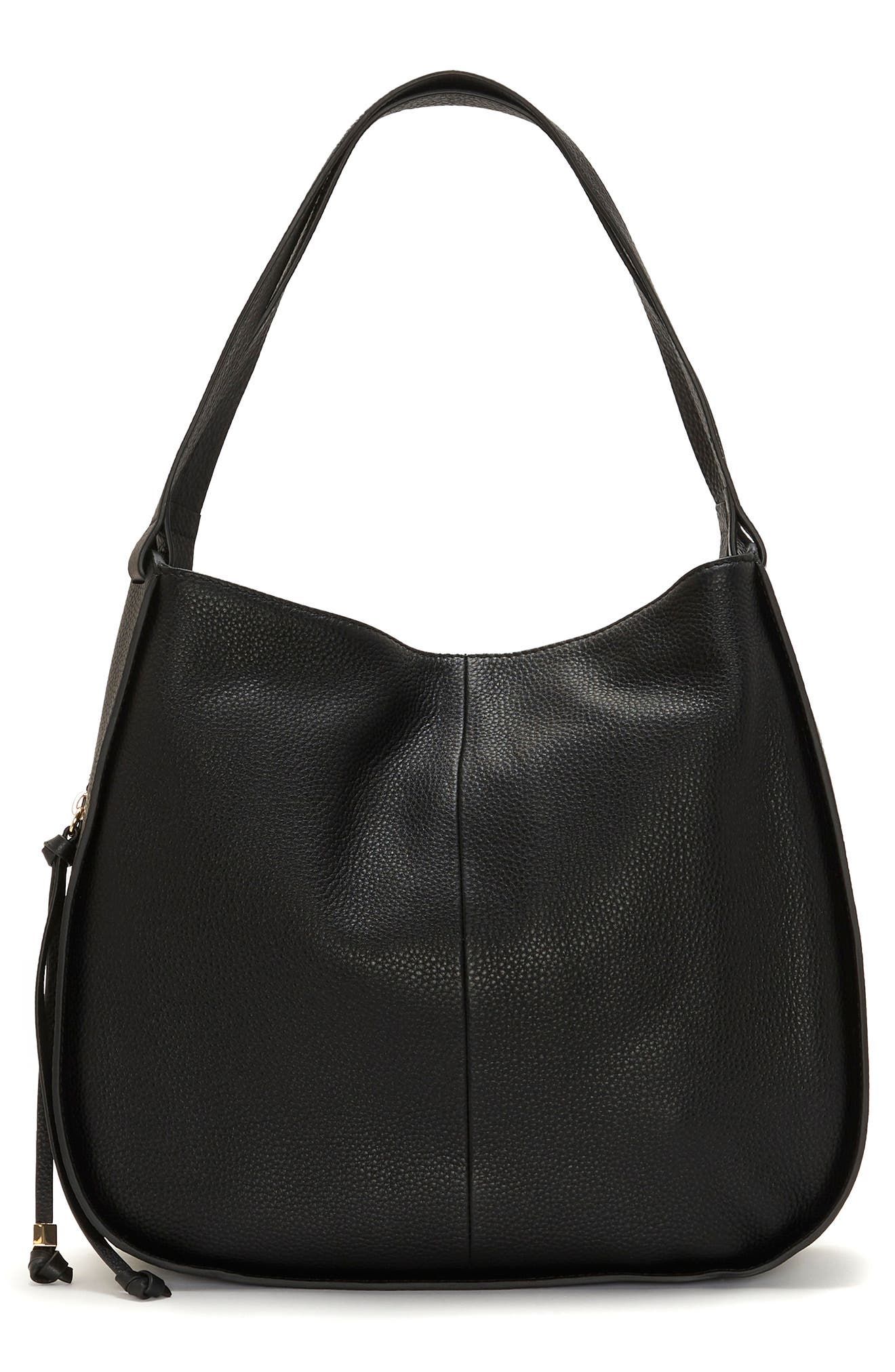 Vince Camuto Hayes Leather Hobo Bag, Main, color, 