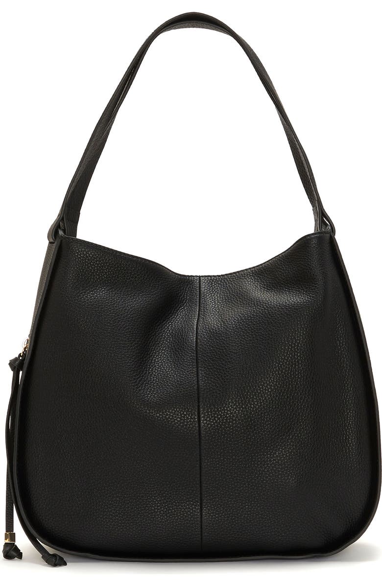 Vince Camuto Hayes Leather Hobo Bag, Main, color,