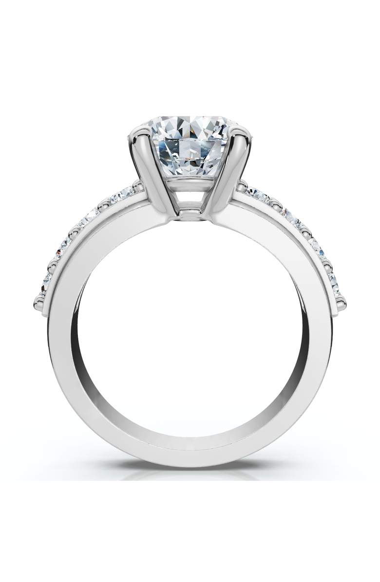 Bliss Diamond 2ct Round Diamond Solitaire Engagement Ring 14k Gold Lab Grown, Alternate, color, 14K White Gold